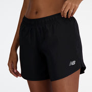 New Balance Black Woman's Shorts-WS41228