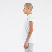 New Balance White Woman's Tshirt-WT31546