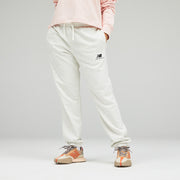 New Balance White Man's Trackpant-UP21500