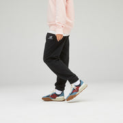 New Balance Black Man's Trackpant-UP21500