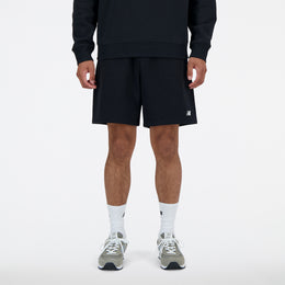 New Balance Black Man's Shorts-MS41520