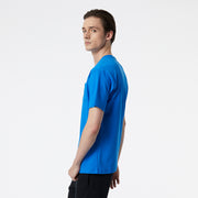 New Balance Blue Man's Tshirt-MT01567