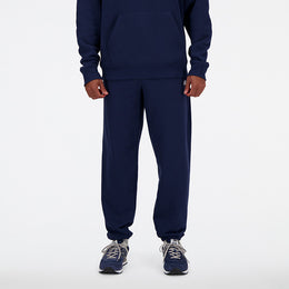 New Balance Navy Blue Man's Trackpant-MP41519