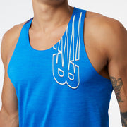 New Balance Blue Man's Tshirt-MT21242