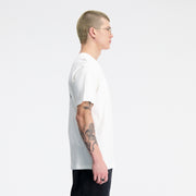 New Balance White Man's Tshirt-MT31504