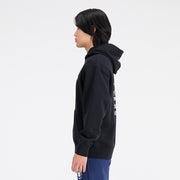 New Balance Black Man's Hoodie-MT33586