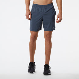 New Balance Grey Man's Shorts-MS23230