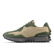 New Balance Men's 327 Deep Olive Green Sneakers