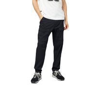 New Balance Black Man's Trackpant-MP23506 E