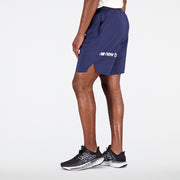 New Balance Navy Blue Man's Shorts-MS31014