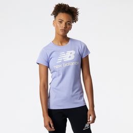 New Balance Blue Woman's Tshirt-WT91546