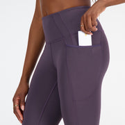 New Balance Purple Woman's Tights-WP21112