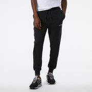 New Balance Black Man's Trackpant-MP03904