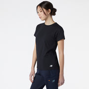 New Balance Black Woman's Tshirt-WT11190