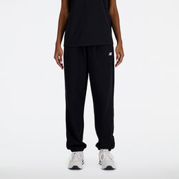 New Balance Black Woman's Trackpant-WP41500