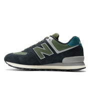 New Balance Men's U574KBG Black Sneakers