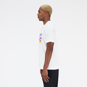 New Balance White Man's Tshirt-MT31521