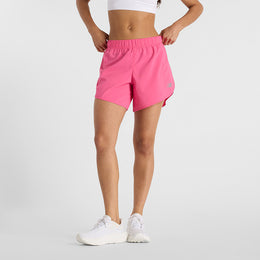 New Balance Pink Woman's Shorts-WS51200