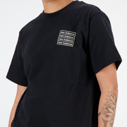 New Balance Black Woman's Tshirt-WT33519