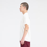 New Balance White Man's Tshirt-MT33501