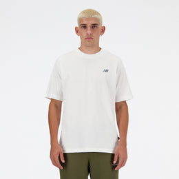 New Balance White Man's Tshirt-MT41580