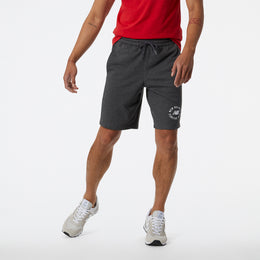 New Balance Grey Man's Shorts-MS21902