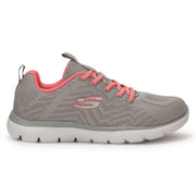 Skechers Women Round Toe Lightweight Slip-On Sneakers