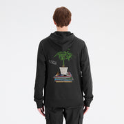 New Balance Black Man's Hoodie-MT33564