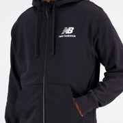 New Balance Black Man's Hoodie-MJ31536