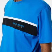 New Balance Blue Man's Tshirt-MT21524
