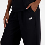 New Balance Black Woman's Trackpant-WP41500