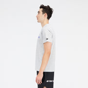 New Balance Grey Man's Tshirt-MT11071