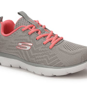 Skechers Women Round Toe Lightweight Slip-On Sneakers