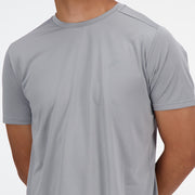 New Balance Grey Man's Tshirt-MT41222