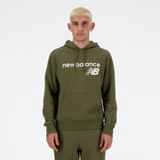 New Balance Olive Man's Hoodie-MT03910