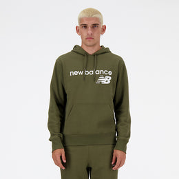 New Balance Olive Man's Hoodie-MT03910