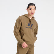New Balance Brown Man's Hoodie-MT31537