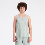 New Balance Grey Man's Vest-MT21276