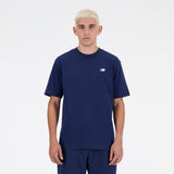 New Balance Navy Blue Man's Tshirt-MT41509