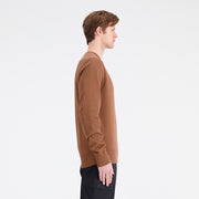 New Balance Brown Man's Sweatshirt-MT33535