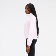 New Balance Pink Woman's Top-WT33501