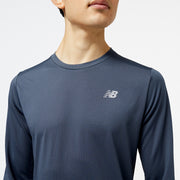 New Balance Grey Man's Tshirt-MT11206