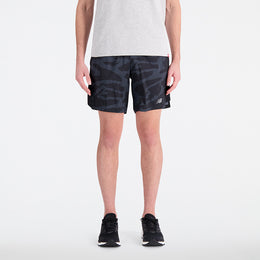 New Balance Grey Man's Shorts-MS23231
