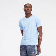 New Balance Blue Man's Tshirt-MT11205