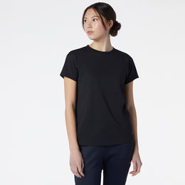 New Balance Black Woman's Tshirt-WT11190