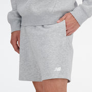 New Balance Grey Man's Shorts-MS41520