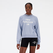 New Balance Blue Woman's Tshirt-WT31508
