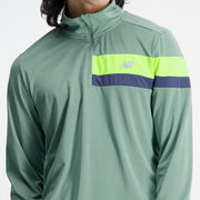 New Balance Green Man's Tshirt-MT23227