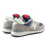 New Balance Men's U574GWH Grey Casual Sneakers