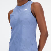 New Balance Blue Woman's Top-WT33280